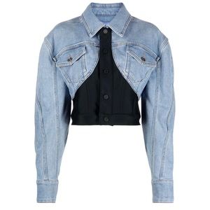 Mugler x H&M denim jacket